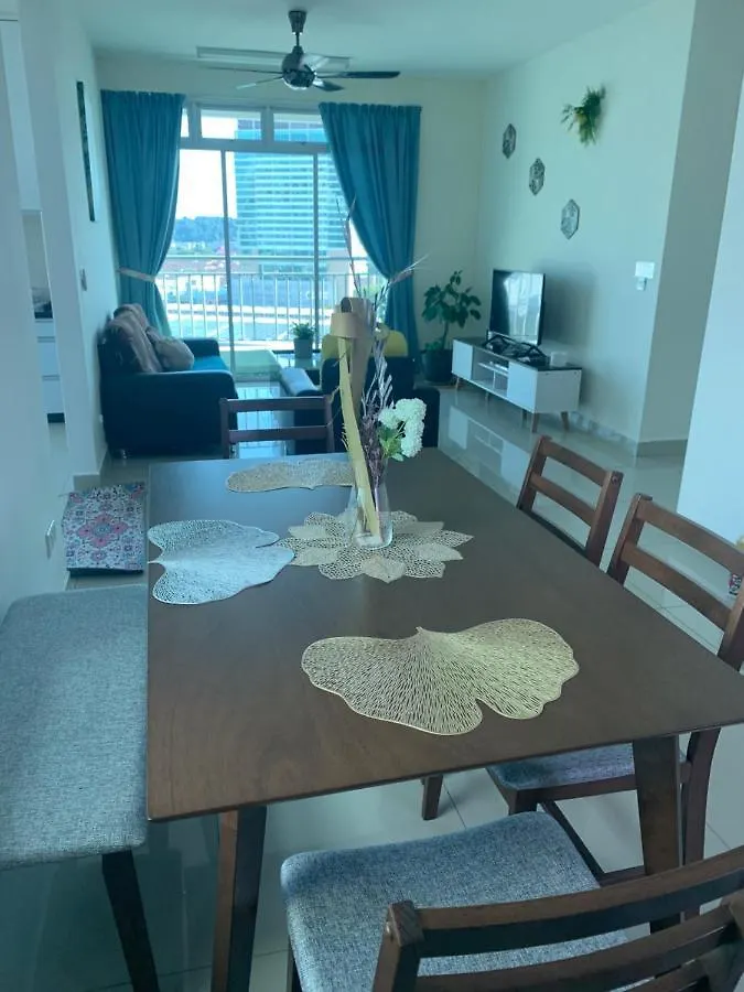 Апартаменты 4R3B Cozy, Spice Arena/Pisa View Houze B.Lepas Байан-Лепас Малайзия